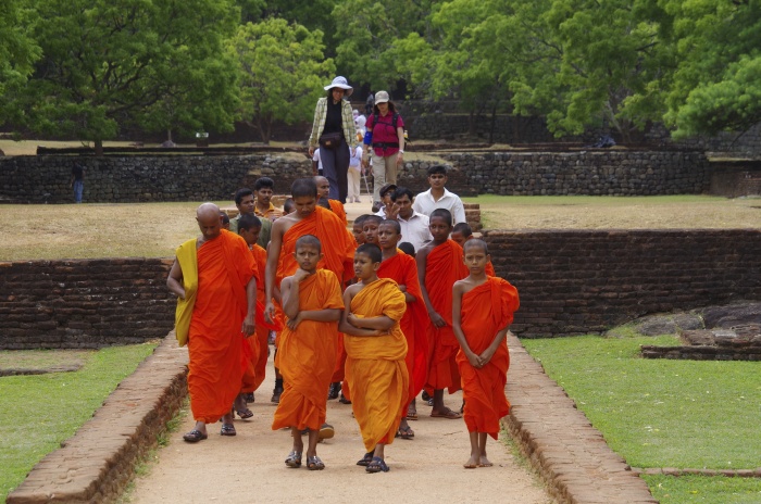 Mönche Sigiriya
